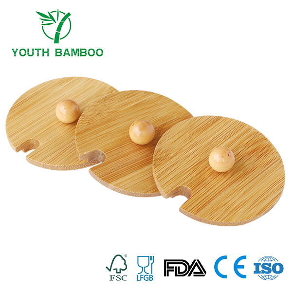 Bamboo Cup Lid Set