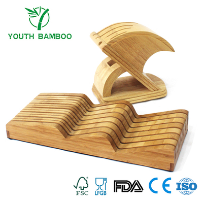 Bamboo Knife Holder Set